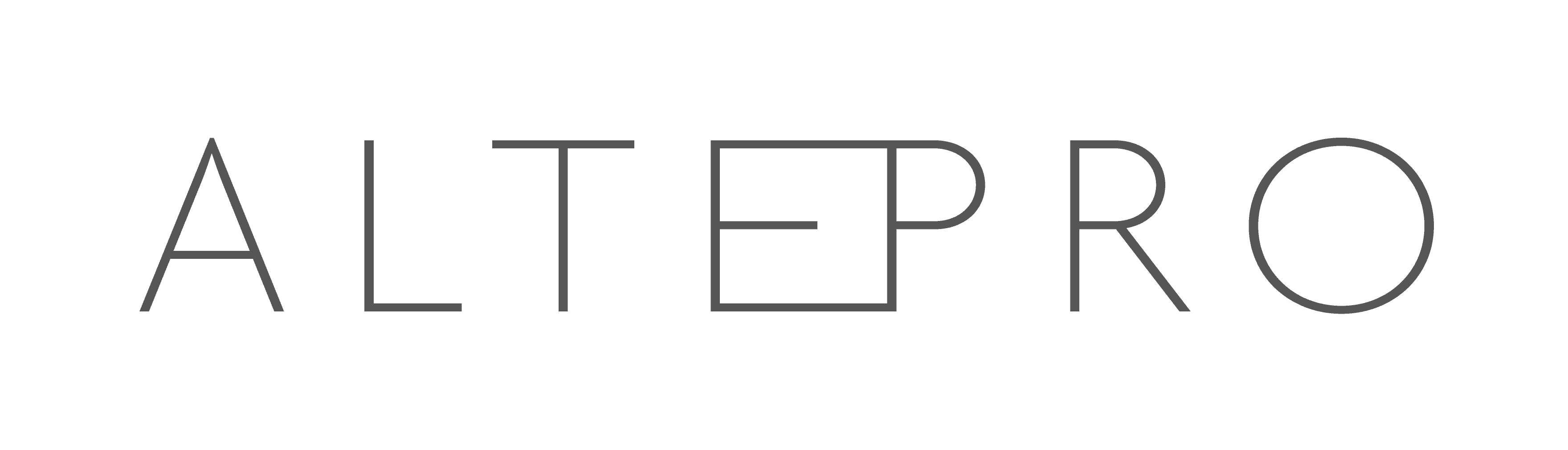 ALTEPRO logo — monochrome gray